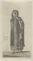 Woman with Mantle (Kortrijk Lady) (Series: 12 Study Figures)