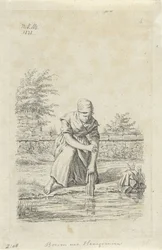 Washing Woman from Hainaut (Farmers and Farmer