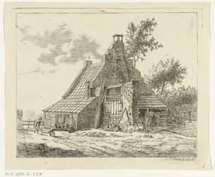 Ruins of the House Snaatburg in Maarssen