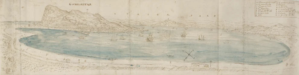 Panoramic View over the Bay of Gibraltar