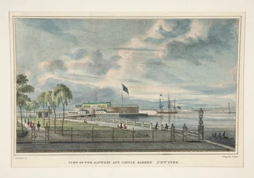 View of the Battery and Castle Garden