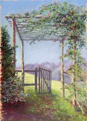 The way to the field