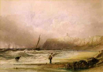 A Breezy Day at Scarborough