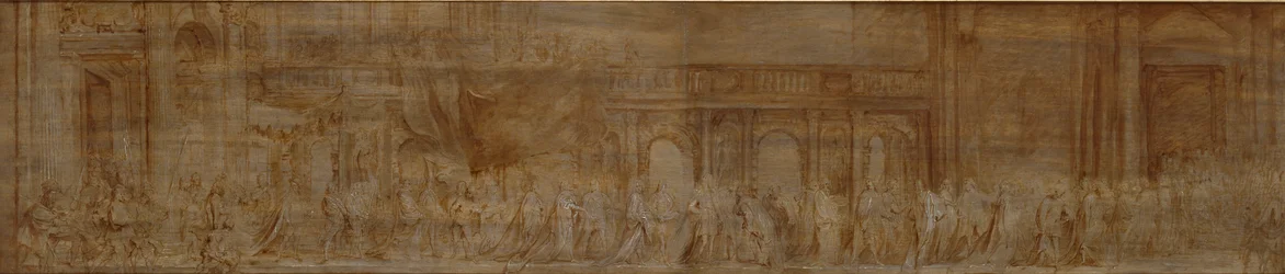 Charles I and the Knights of the Garter in Procession