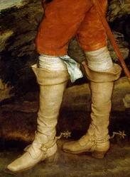 Charles I hunting (detail)