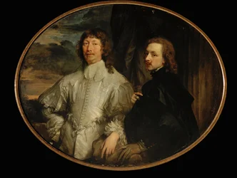 Double Portrait Sir Endymion Porter and Anthonis van Dyck