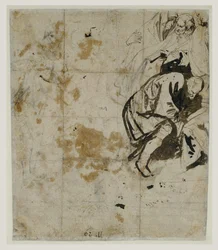 Partial Study of the Entombment (verso)