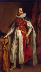 Portrait of Henry Danvers, 1st Earl of Danby, in Robes as Knight of the Garter