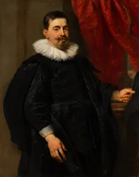 Portrait of a Man, Possibly Peter van Hecke (1591-1645)