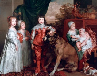 The Five Eldest Children of Charles I, 1637