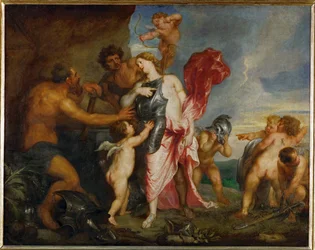 Thetis Receives Arms and Armour for Achilles from Hephaistos