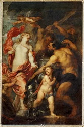 Venus Asks Vulcan for Arms for Aeneas