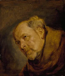 Head of a Monk (Jan Malderus, Bishop of Antwerp, as Saint Bonaventura)