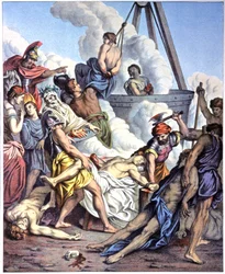 Martyrdom of the Macchabees (illustration)