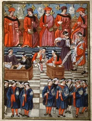 The prevot and the aldermen of the city of Paris, perception of the tax