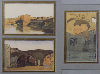 The Tiber, Cloaca Maxima and Ponte Rotto