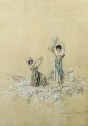 The Winnowers, 1866