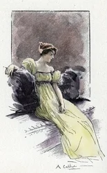 Portrait of Josephine de Beauharnais just before her marriage with Napoleon Bonaparte