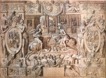 Tournament on the Occasion of the Marriage of Catherine de Medici and Henri II in 1533