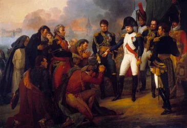 Emperor Napoleon I before Madrid: the Emperor receiving a deputation of the city, 3/12/1808