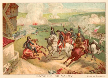 Battle of Valmy, France, 1792