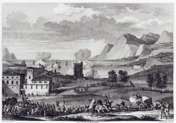 Deliverance of Corsica, 20th October 1796, engraved by Jean Duplessi-Bertaux