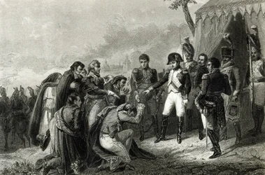 The Defeated Spanish Prostrate Before Napoleon Before His Entry into Madrid