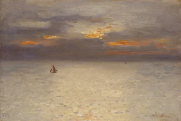 Open sea, evening atmosphere; Boulogne, c.1869-72