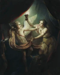 Cupid abandoning Psyche, 1736