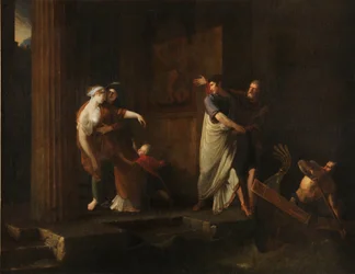 The Farewell of Brutus and Portia, 1799