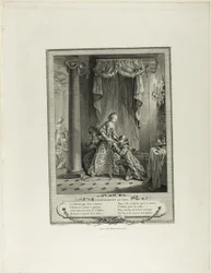 The Event at the Ball, from Monument of the Physical and Moral Costume of the Late Eighteenth Century