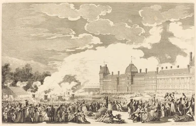 The Funeral Procession in Honor of the Martyrs of the 10th Day in the National Garden