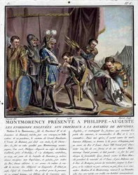 Montmorency Presented to Philip Augustus After the Battle of Bouvines