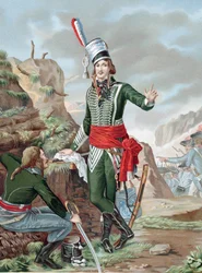 Francois Severin Marceau-Desgraviers (1769-1896) French revolutionary soldier: republican army of La Vendee: fought at Fleurus, Mainz, Mannheim and Coblenz. Mortally wounded Altenkirchen.