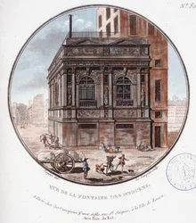 View of the Fountain of the Innocent