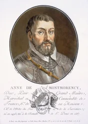 Anne de Montmorency (engraving by Pierre Blin, 1786-92)