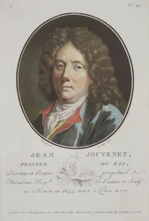 Jean Jouvenet, from Portraits des Grands Hommes, Femmes Illustres, et Sujets Memorables de France, Published by Pierre Blin, 1786-1792, Paris