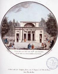 View of Mademoiselle Guimard