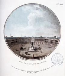View of Place Vendôme - in 