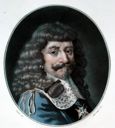 Henry of Lorraine, 1st Count of Harcourt, engraved by Ride, 1787