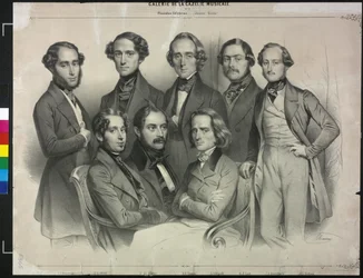Group of Famous Pianists