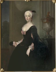 Portrait of Countess Anna Elisabeth von der Schulenburg