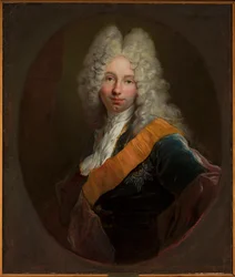 Friedrich Wilhelm Kettler (1692-1711) (Portrait of a Man with a Wig and the Order of the Black Eagle)