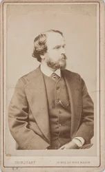 Portrait of the Dancer, Choreographer and Ballet Master Paul Taglioni, 1808-1884, ca 1860