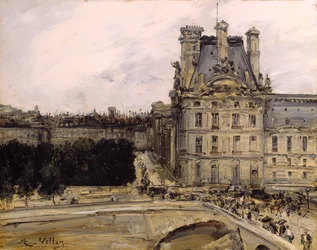 A Corner of the Louvre