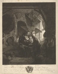 Tobias Returning Sight to His Father, 1755