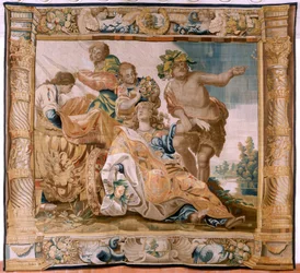 Bacchus Takes Ariadne as His Wife (detail)