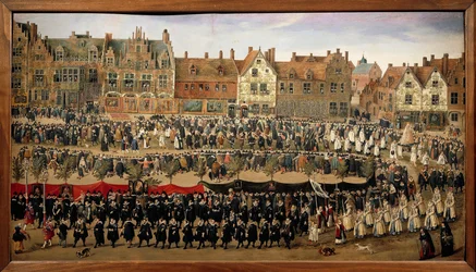 Procession of the Maids of the Sablon in Brussels, c.1635-40