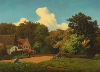 Part of Ermelunden in Dyrehaven