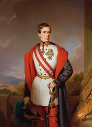 Portrait of Emperor Franz Joseph I of Austria, 1849
